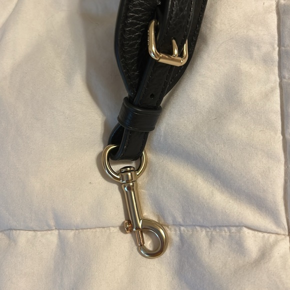 NWOT Coach Black Leather Novelty Crossbody Strap - Picture 3 of 8